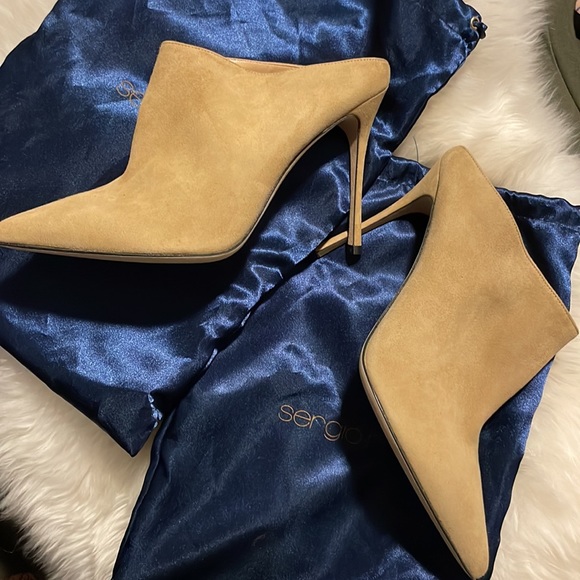 New with tags, Sergio Rossi suede heels - Picture 7 of 7